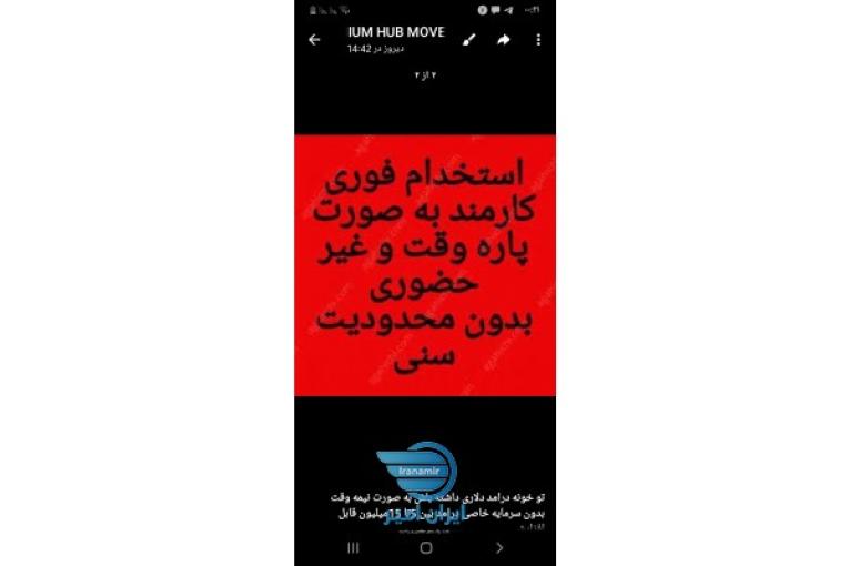 درامد دلاری درخانه بدون نیاز به سرمایه اولیه