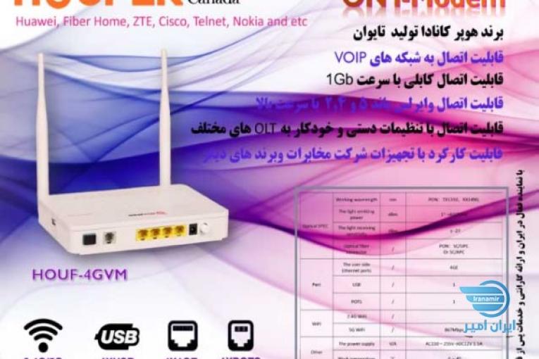 مودم فیبرنوری ont هوپر کانادا