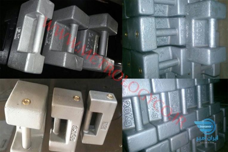 وزنه چدنی کالیبراسیون