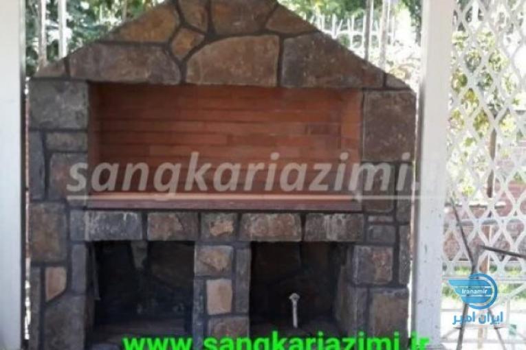 اجرای سنگ کاری کوهی و فروش قلوه سنگ رودخانه‌ای تزئینی