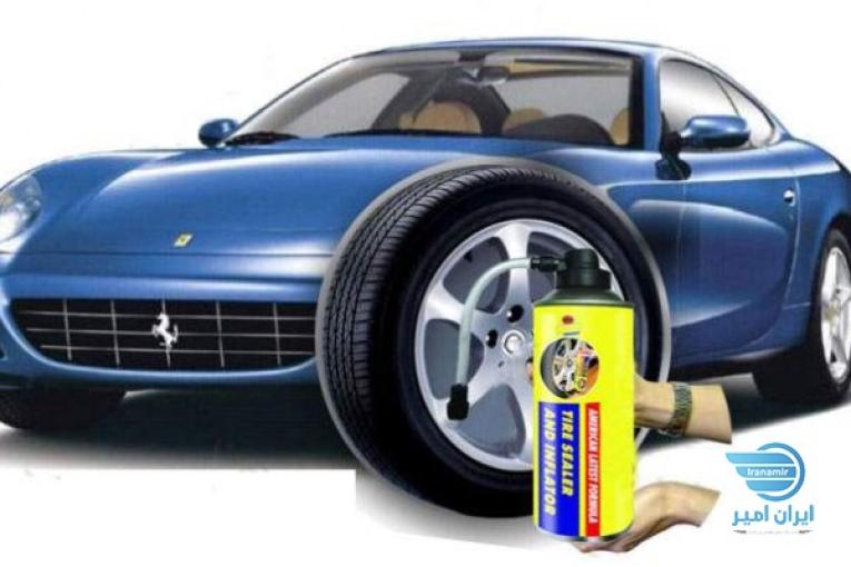  اسپری پنچرگیری و باد کننده تایر american latest formula