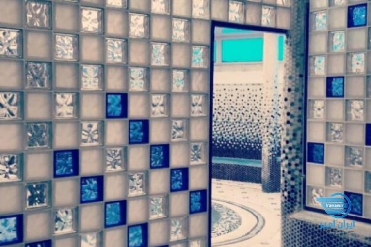 بلوک شیشه ای و موزائیک شیشه ای و تایل شیشه ای