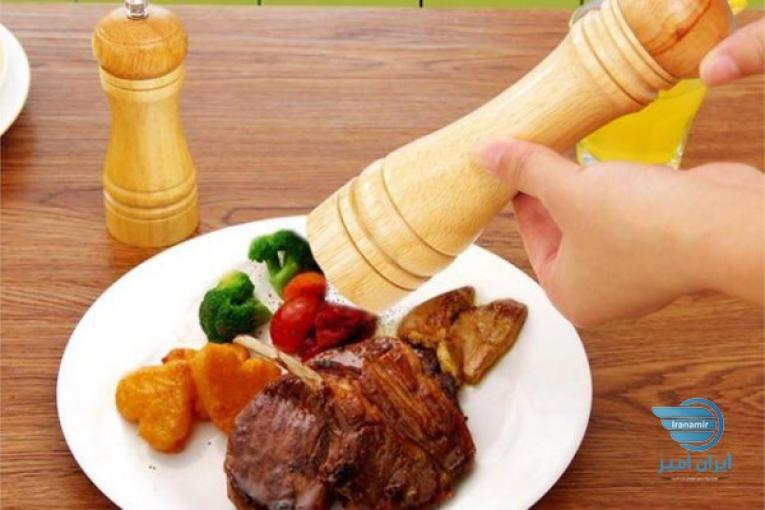 نمک‌دان و فلفل‌دان چوبی