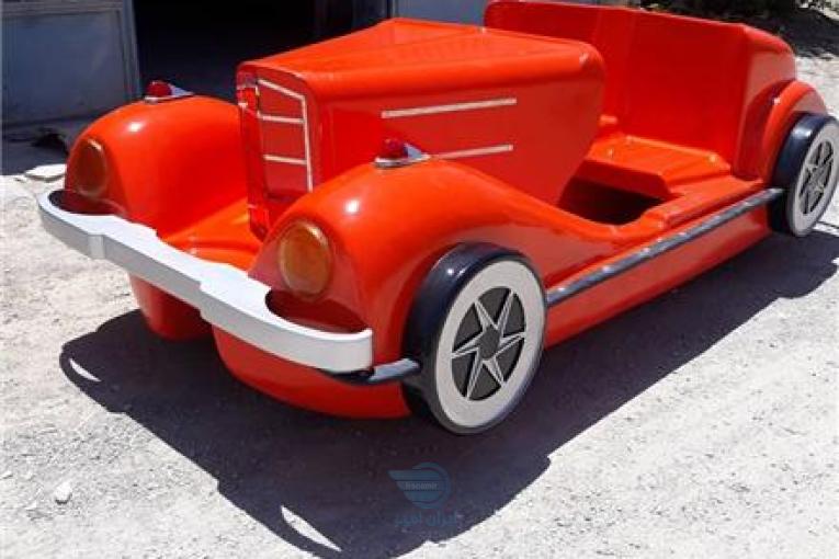 قایق پدالی طرح ماشین فایبرگلاس