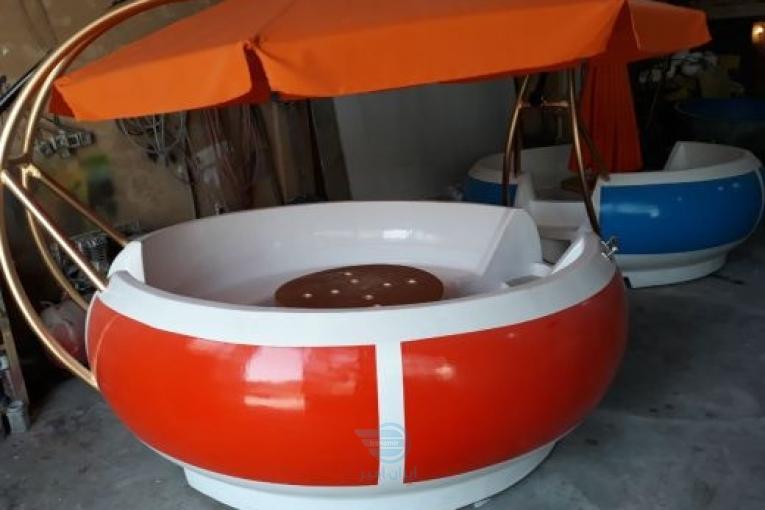 قایق موتوری گرد دوناتی هشت نفره