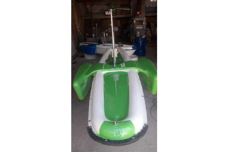 قایق های پدالی دوچرخه ای فایبرگلاس