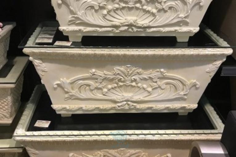 گلدان های مستطیلی فایبرگلاس زرین کار