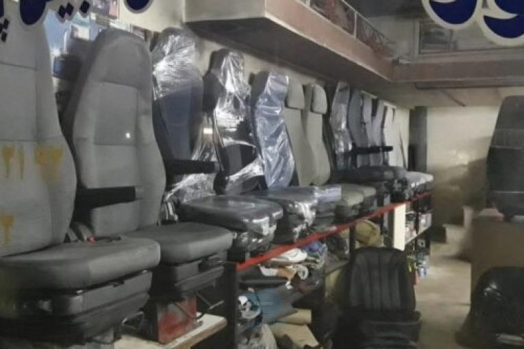 صندلی بادی کامیون راهسازی و معدنی