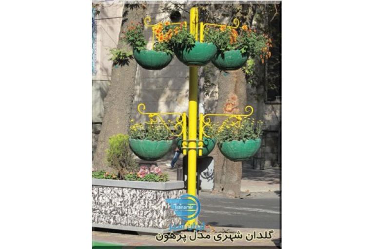 فلاورباکس فضای باز فایبرگلاس