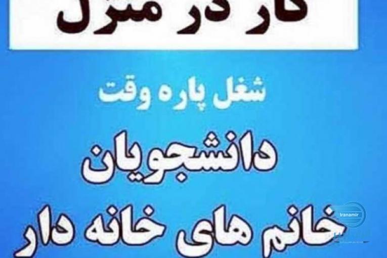کار در منزل با گوشی
