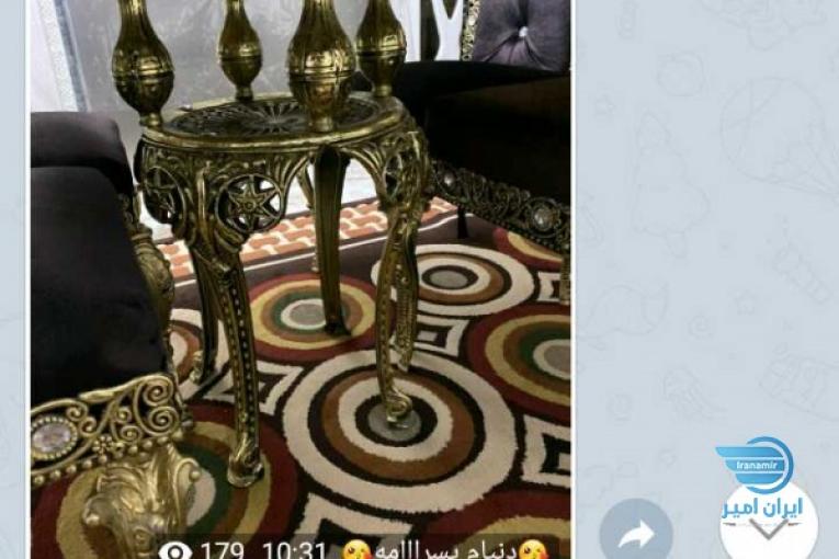 میزناهار خوری برنز آلیاژ