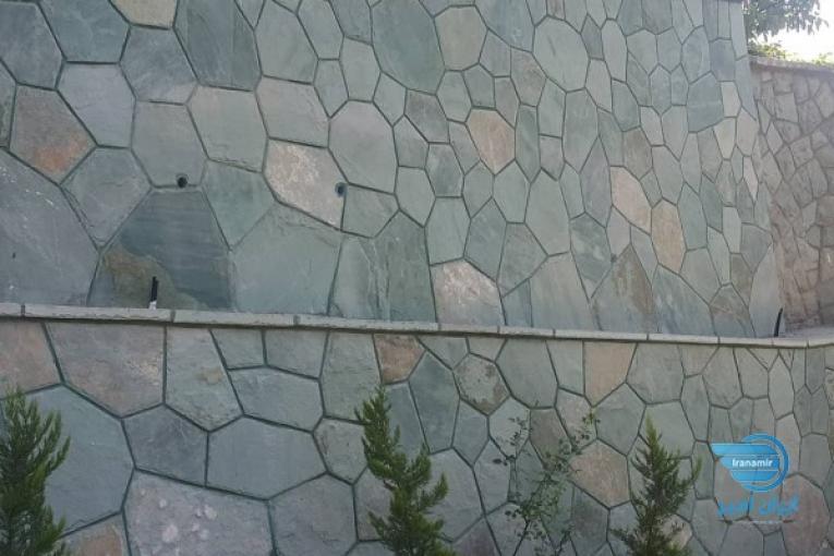 سنگ لاشه ورقه ای سنگ مالون 
