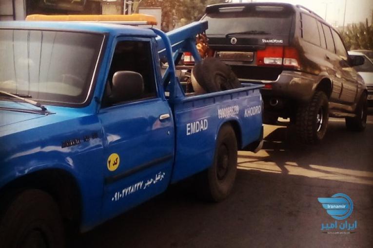 یدک کش خودروبر جرثقیل امدادخودرو پردیس
