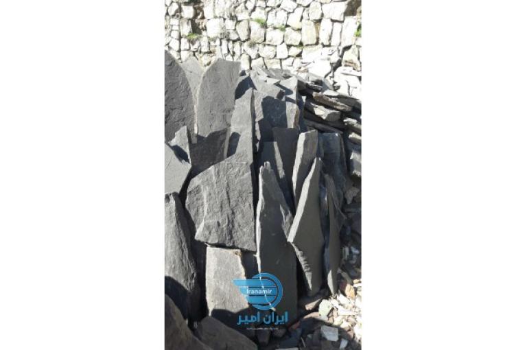 سنگ لاشه سنگ مالون سنگ ورقه ای مسقیم از معادن دماوند میگون