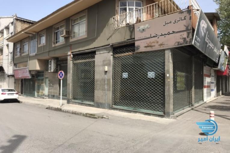 بر گذر اصلی ۲نبش ۶ دهنه سکوریت 