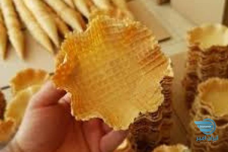 نان بستنی فانتزی قیفی و پیاله ای 