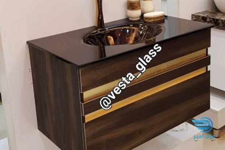 تولیدی روشویی شیشه‌ای کاسه و فلت