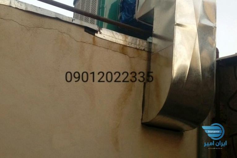 کانال سازی کولر دریچه هود برزنت