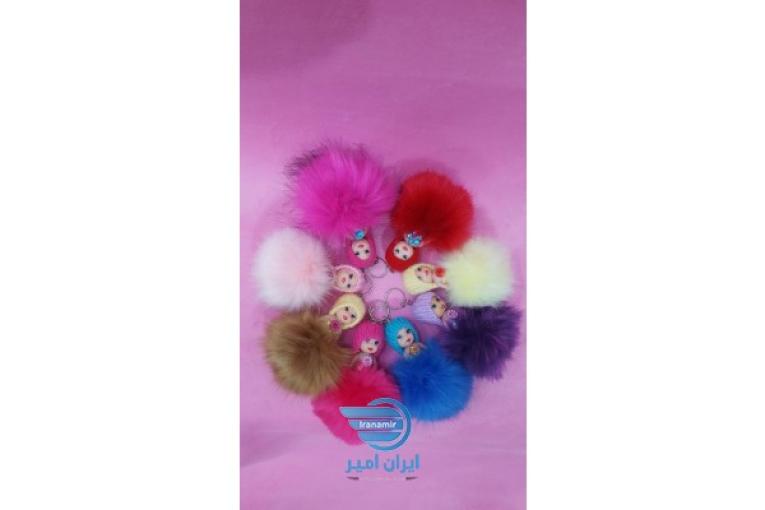 ست کیف زیبا و فانتزی دخترانه کش مو تل سر و آویز