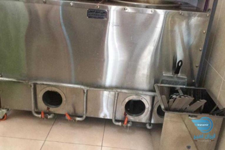 دیگ استیل آش وحلیم پزی