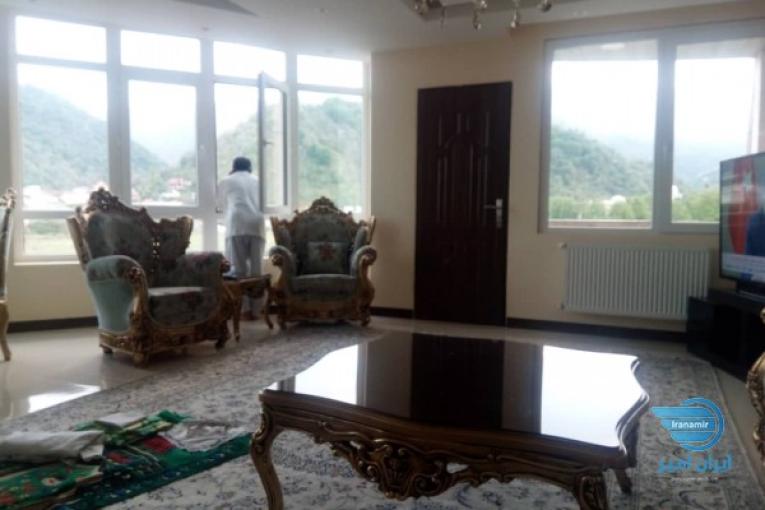 68متر نوساز با ویو ابدی جنگل و دریا.چابکسر