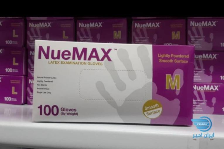 دستکش لاتکس nueMAX مالزی 