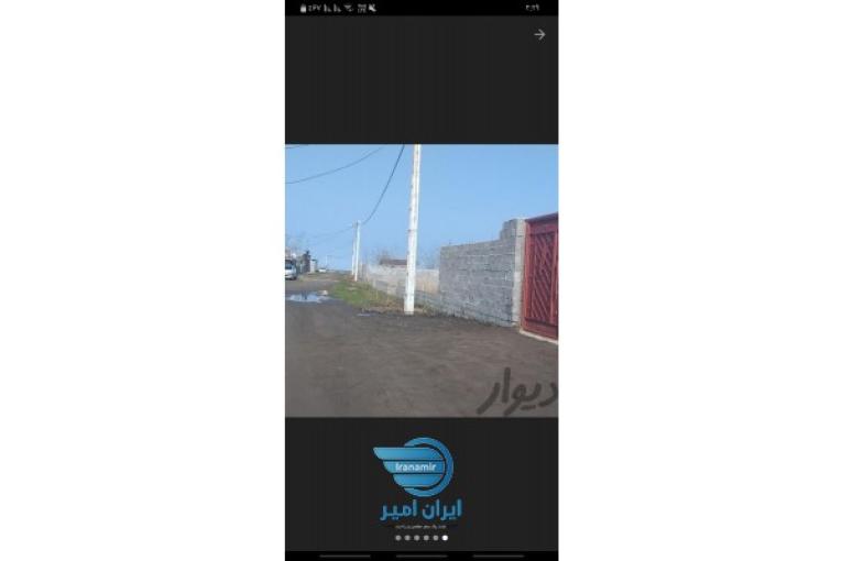 قطعه زمین ساحلی ۳۴۱ متری چاف چمخاله