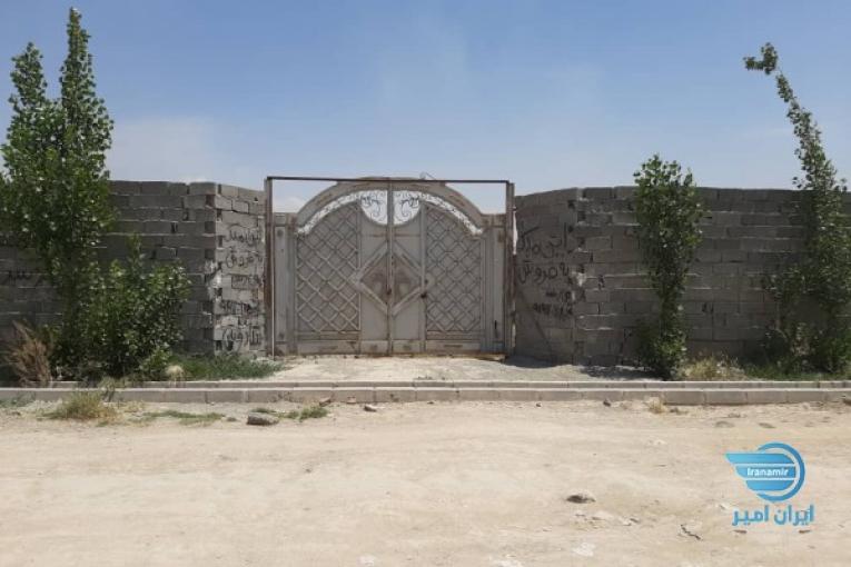 زمین ویلایی چهار دیواری