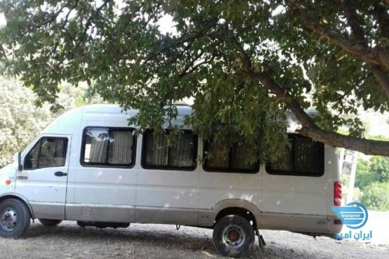 مینی بوس کولردار مجهز جهت دربستی به تمام نقاط کشور