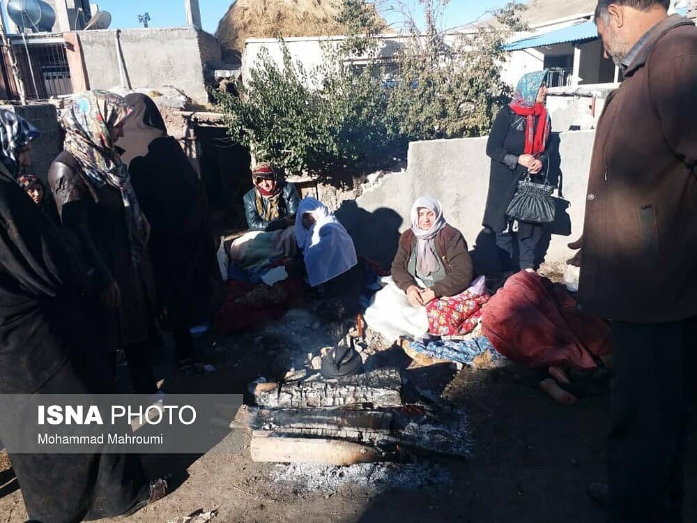 ۶۰ تخته چادر در روستای ورنکش کمپ زده شد