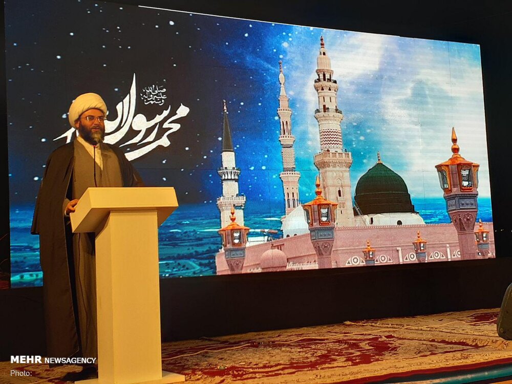 جشن میلاد پیامبر در مهران با حضور رئیس سازمان تبلیغات اسلامی-۲