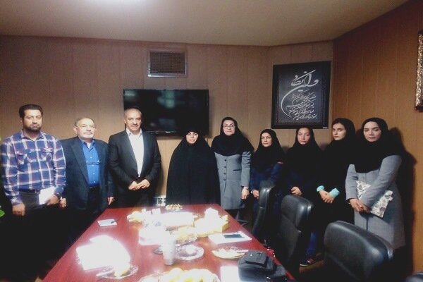 حضور معاون بانوان وزارت ورزش در فدراسیون دوچرخه سواری