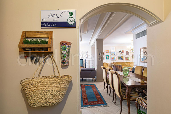 خانه های شیک و زیبا، فضای دلنشین و دلگرم با سلیقه نرگس در تهران!