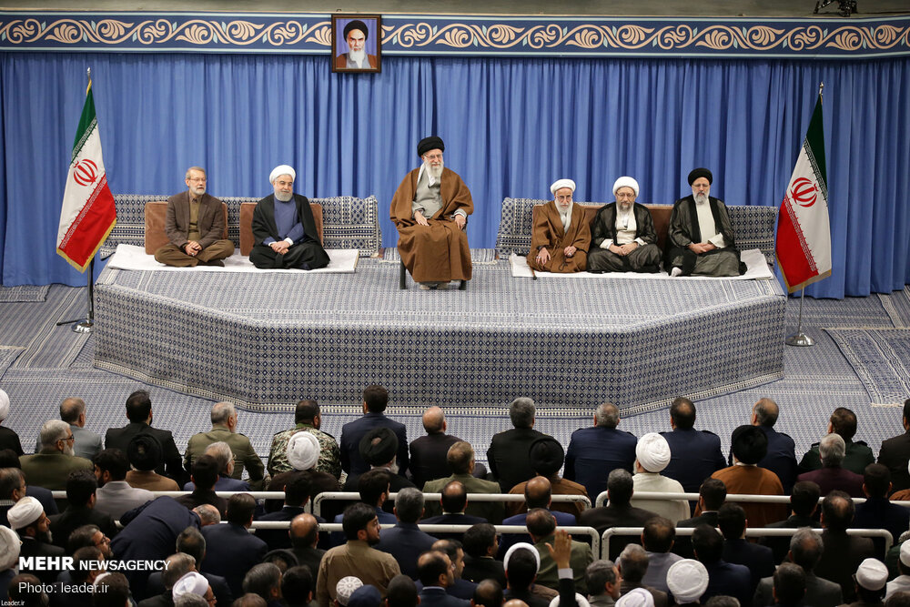 دیدار میهمانان کنفرانس بین‌المللی وحدت با رهبر انقلاب