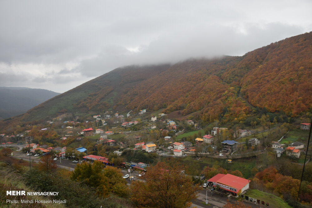 طبیعت پاییزی گردنه حیران