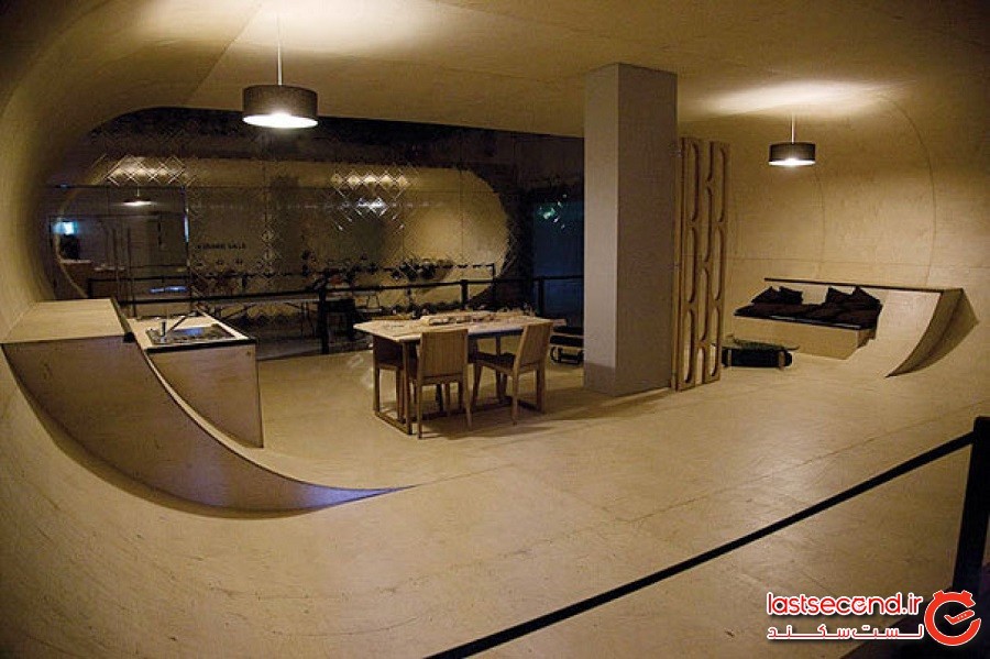 خانه اسکیت ‌بورد (Skateboard House)، ایالات‌متحده آمریکا