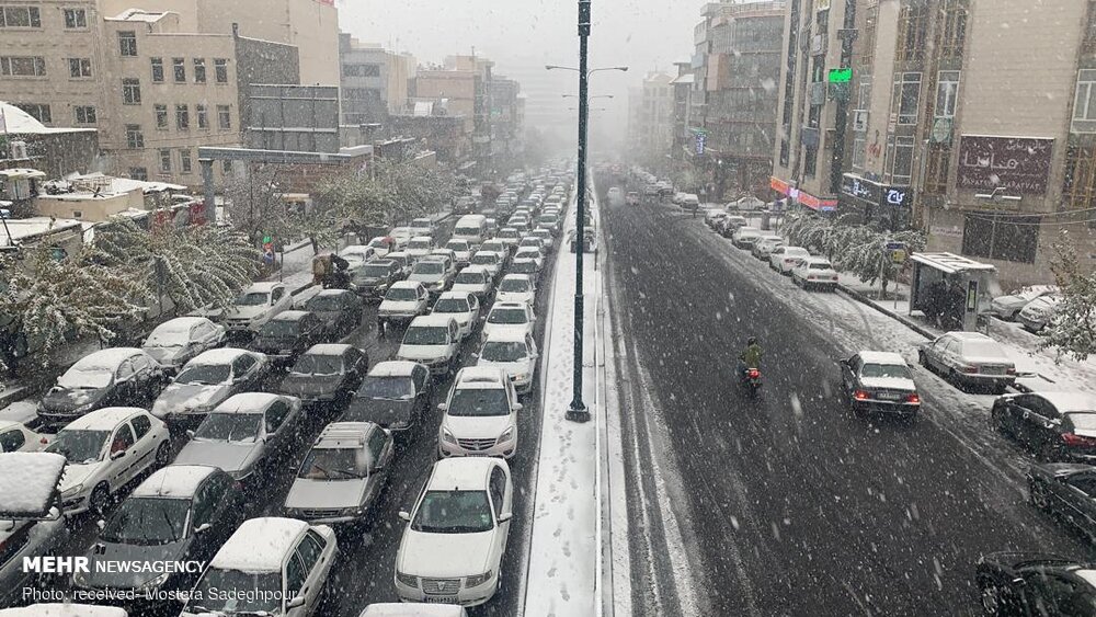 بارش برف و باران در۶استان/ تردد در محورها روان است