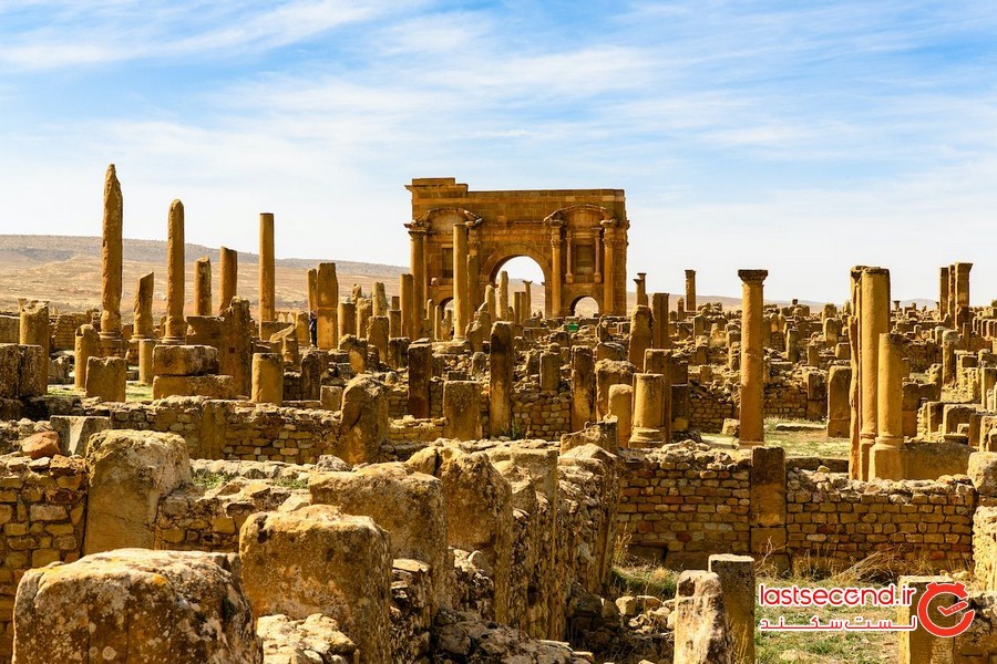 تیمگاد، پایگاه نظامی رومی