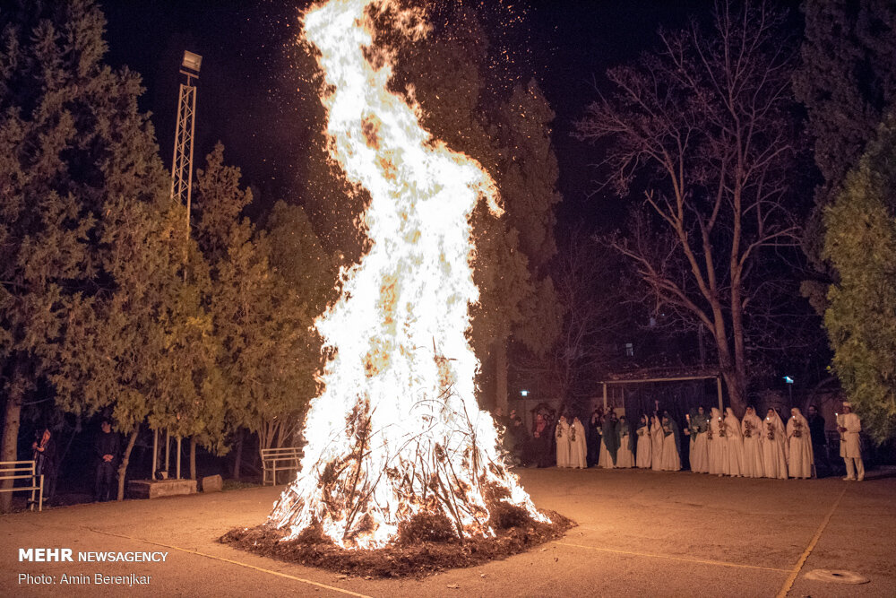 جشن باستانی سده در شیراز