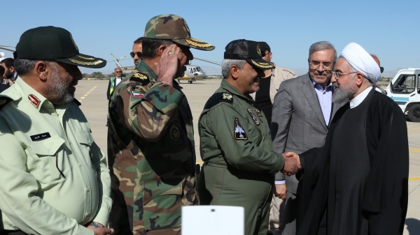 دکتر روحانی وارد استان سیستان و بلوچستان شد