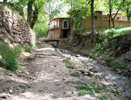 روستای وفس معروف به ماسوله استان مرکزی+تصاویر