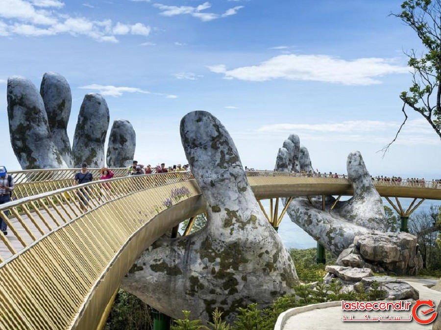 پل طلایی (Golden Bridge) - دانانگ ، ویتنام