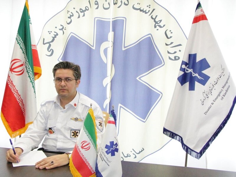 ۳۵ هزار ماموریت توسط فوریت های پزشکی کردستان انجام شد