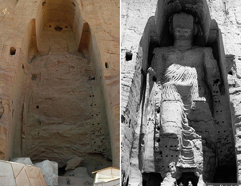 آثار بودایی به جا مانده در افغانستان +تصاویر
