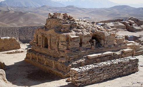 آثار بودایی به جا مانده در افغانستان +تصاویر