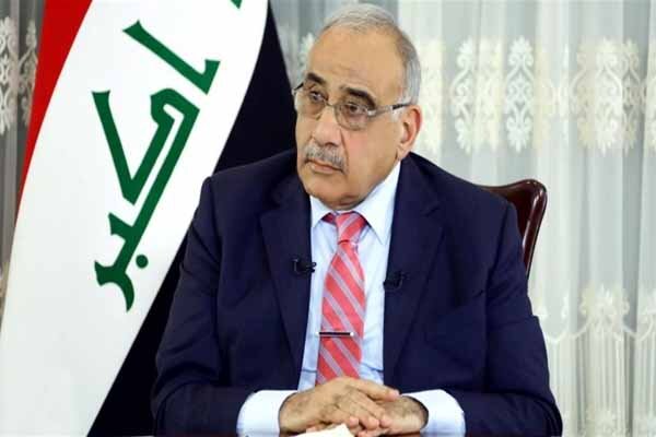 ابراز نگرانی«عبدالمهدی» از پروازهای غیرمجاز در نزدیکی مناطق نظامی ابراز نگرانی«عبدالمهدی» از پروازهای غیرمجاز در نزدیکی مناطق نظامی