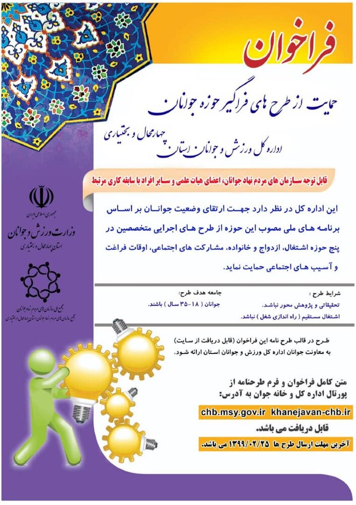 اعتبارات ملی در انتظار طرح های شماست