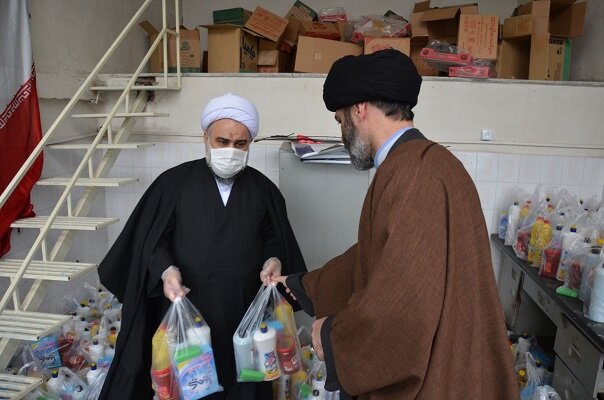 اقدام جهادی امام جمعه لوشان در روزهای کرونایی