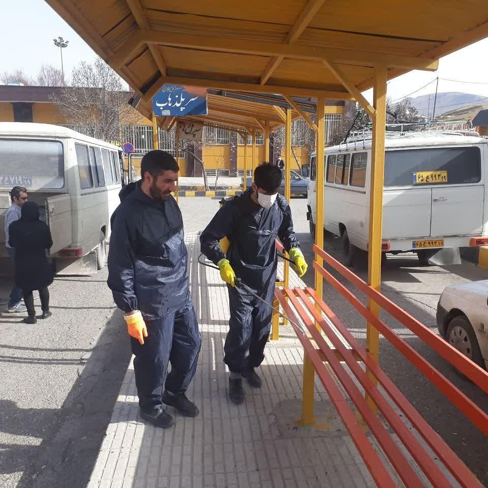 به‌کارگیری ۱۸۰۰ نیروی جهادی برای مقابله با کرونا در کرمانشاه