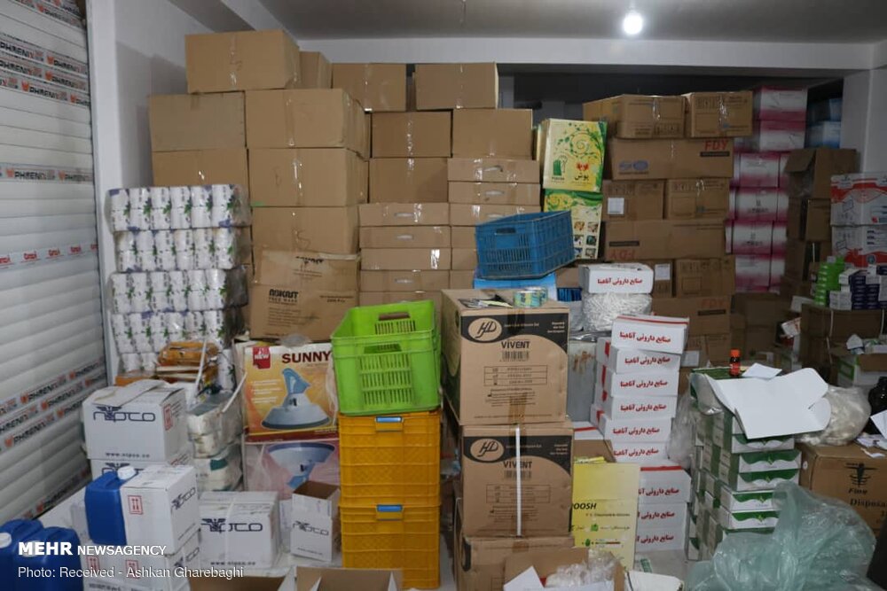 بیش‌از ۳۰ میلیارد ریال اقلام بهداشتی احتکار شده در زاهدان کشف شد